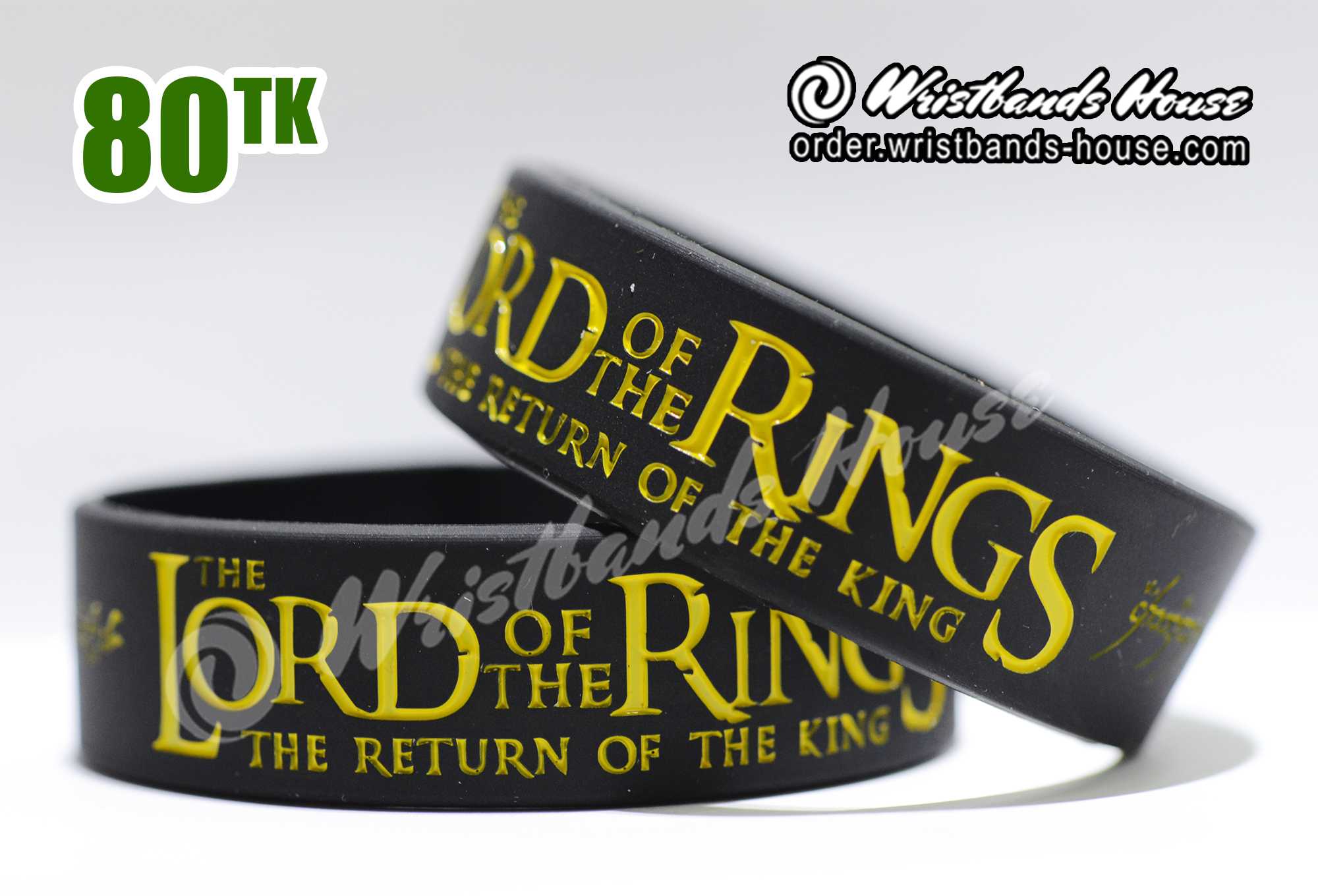 The Lord of the Rings Black 3/4 Inch